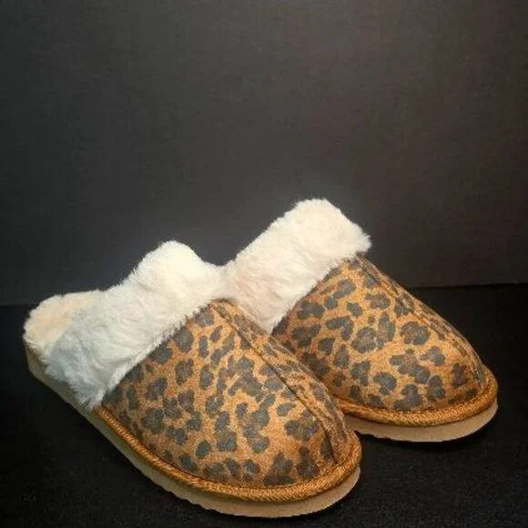 New Volatile Women's Fluff Leopard Slippers - Picture 1 of 1